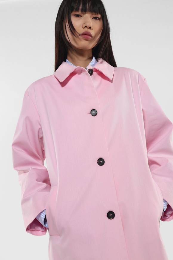 Please Jeans IMPERIAL TRENCHCOAT - KI4 HLJ - ROSA Affare Del Giorno