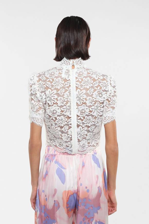 Please Jeans IMPERIAL CROPPED SHIRT - CMA HSC - LATTE Sottocosto
