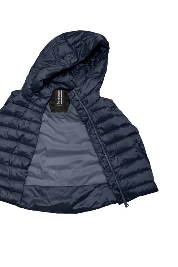 Please Jeans BOMBOOGIE DOWN JACKET - VW8 LC4 - POSEIDON BLUE Convenienza