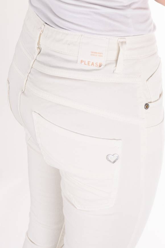 Please Jeans PLEASE - PANTALONI P78 N3N - UNBLEACHED Offerta
