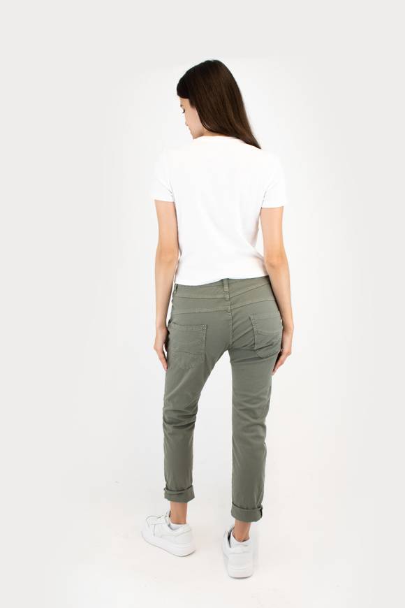 Please Jeans PLEASE - PANTALONI P78 N3N - MILITARE Economico