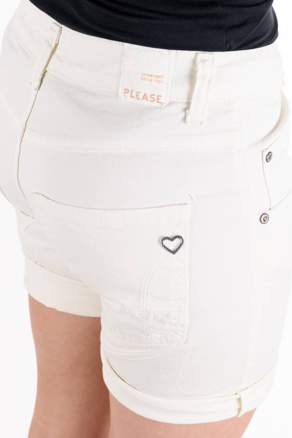 Please Jeans PLEASE – SHORTS P88 N3N - UNBLEACHED Online