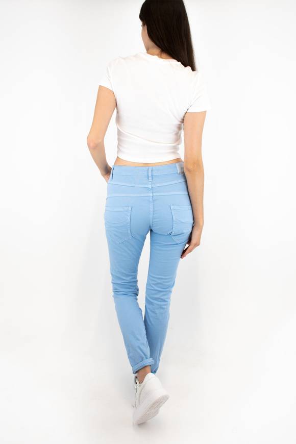 Please Jeans PLEASE TROUSERS - P78 N3N - CLEAR SKY Vendita Economica