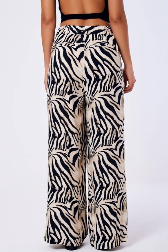 Please Jeans VICOLO ZEBRA TROUSERS - TB 04 - ZEBRATO Qualità