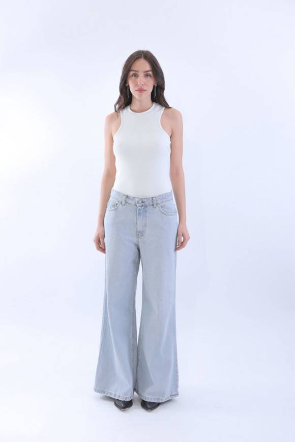 Please Jeans HAVEONE JEANS FRANKIE - PGZ 049 - LIGHT DENIM Promozione