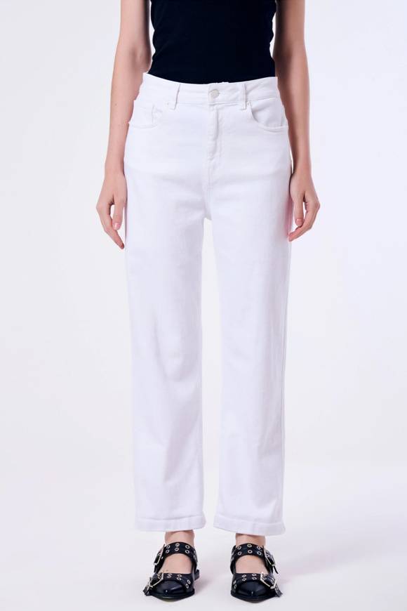 Please Jeans VICOLO TROUSERS KATE - DB5 141 - BIANCO 2025