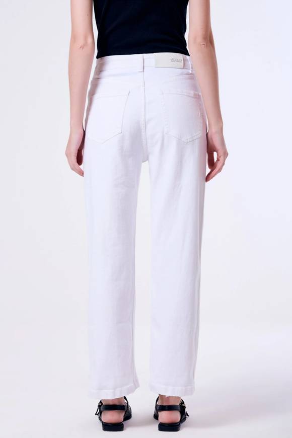 Please Jeans VICOLO TROUSERS KATE - DB5 141 - BIANCO 2025