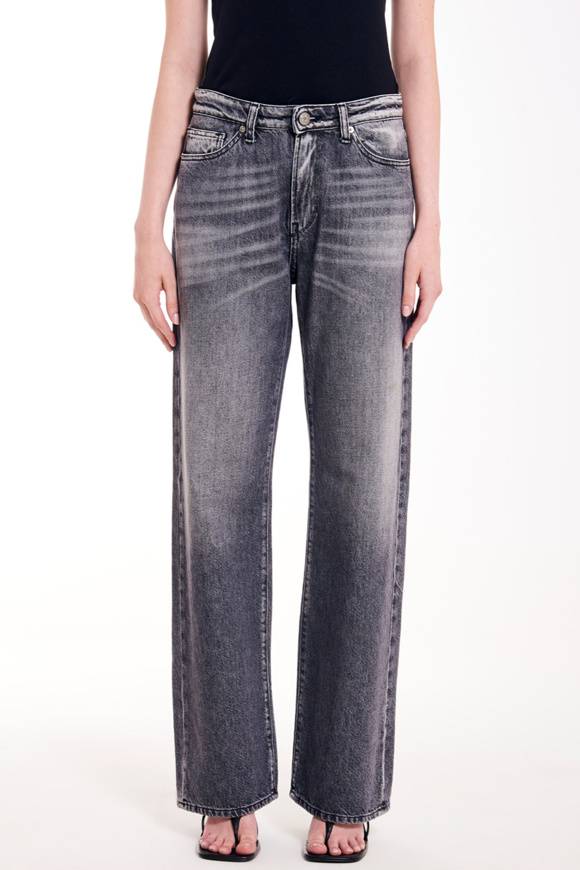 Please Jeans VICOLO KATE JEANS - DB5 014 - NERO/GRIGIO Italy