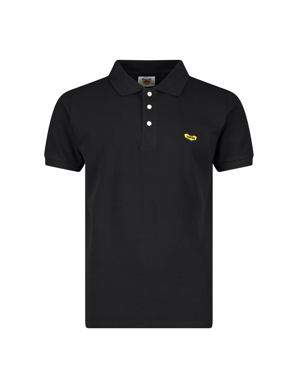 Pop84 Polo basica con logo POP84 ricamato Vendite Flash