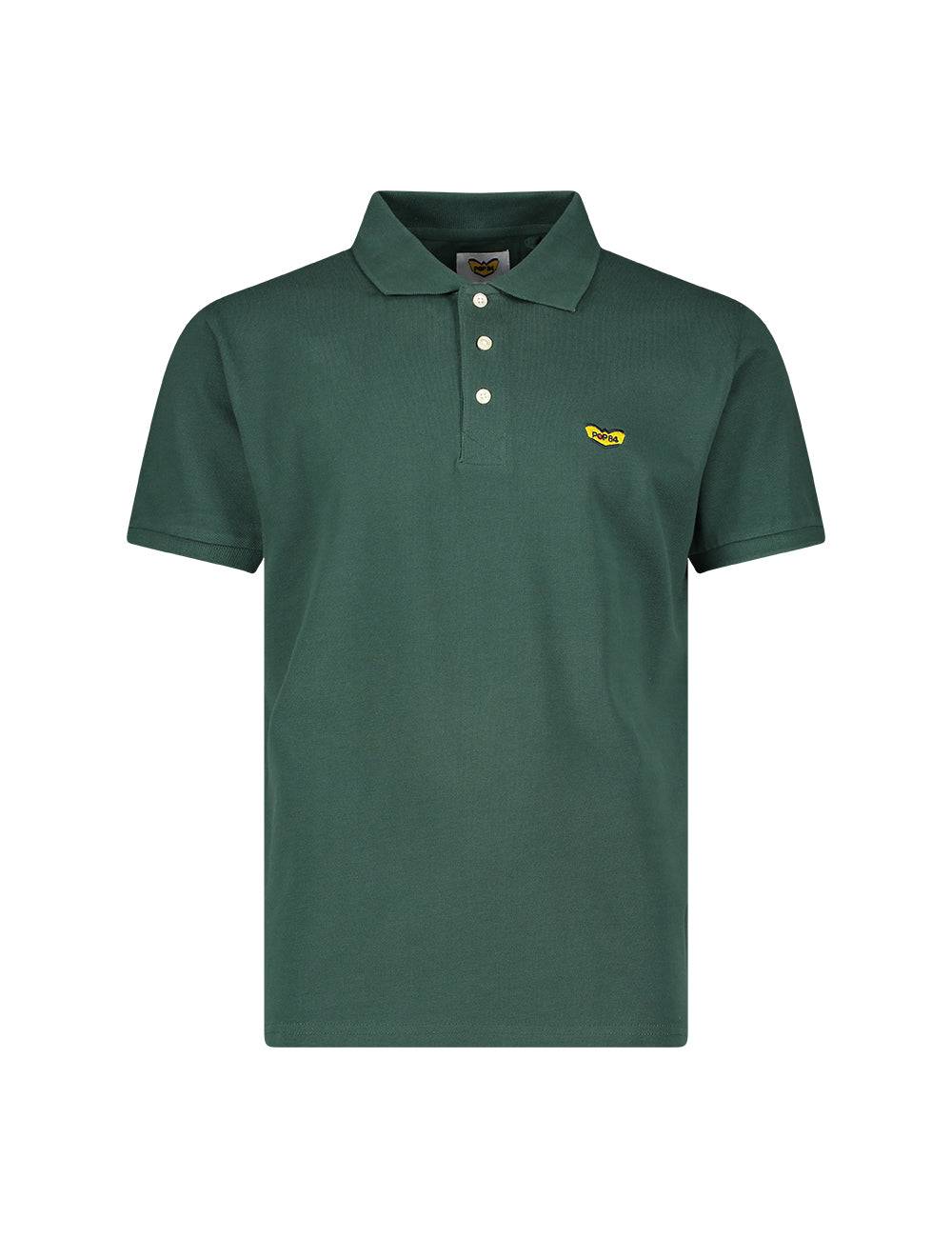 Pop84 Polo basica con logo POP84 ricamato Vendite Flash