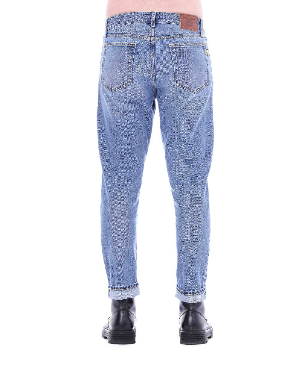 Pop84 Jeans CIMOSATO lavaggio chiaro Nuova