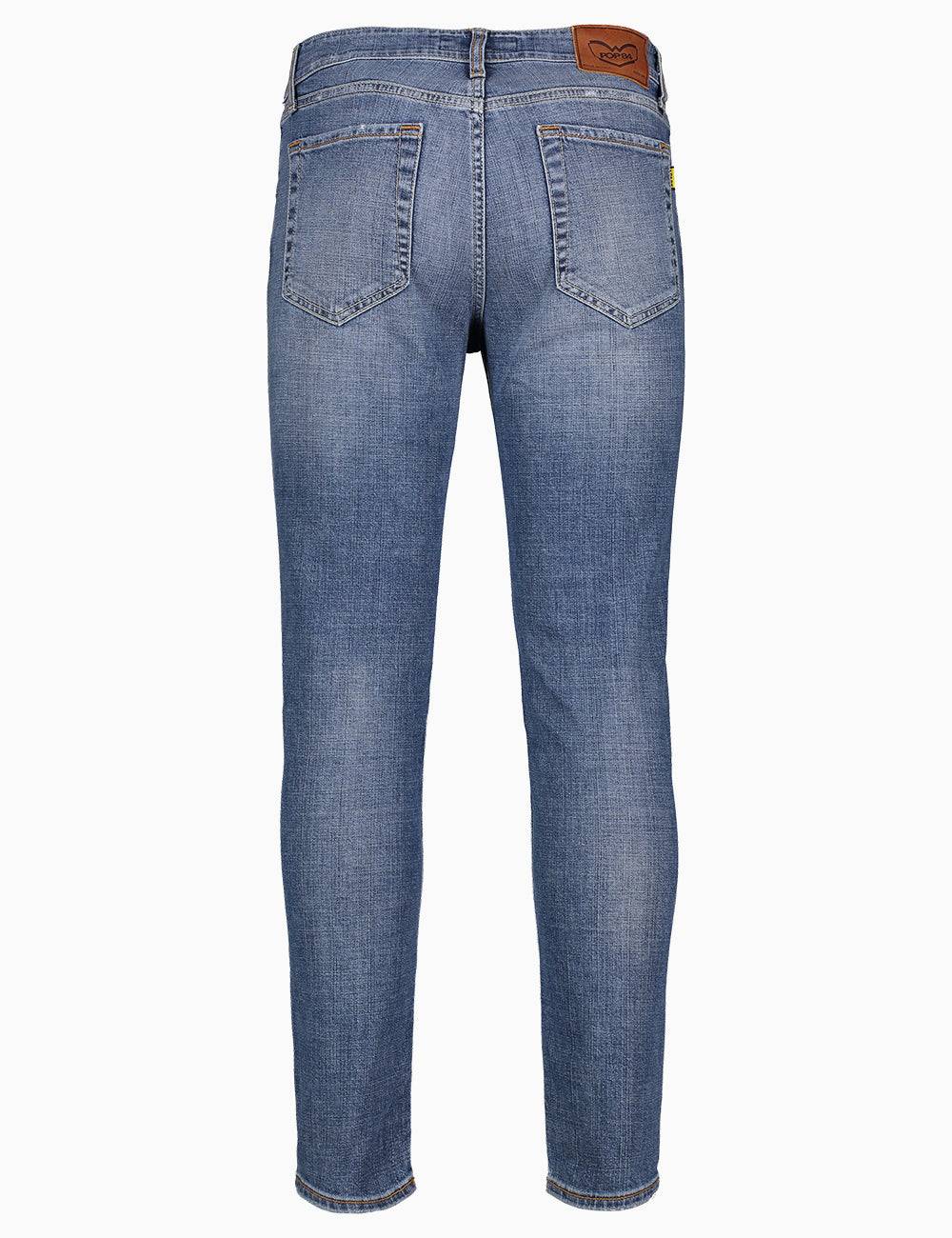 Pop84 Jeans 5 tasche slim fit modello Capri Promozione