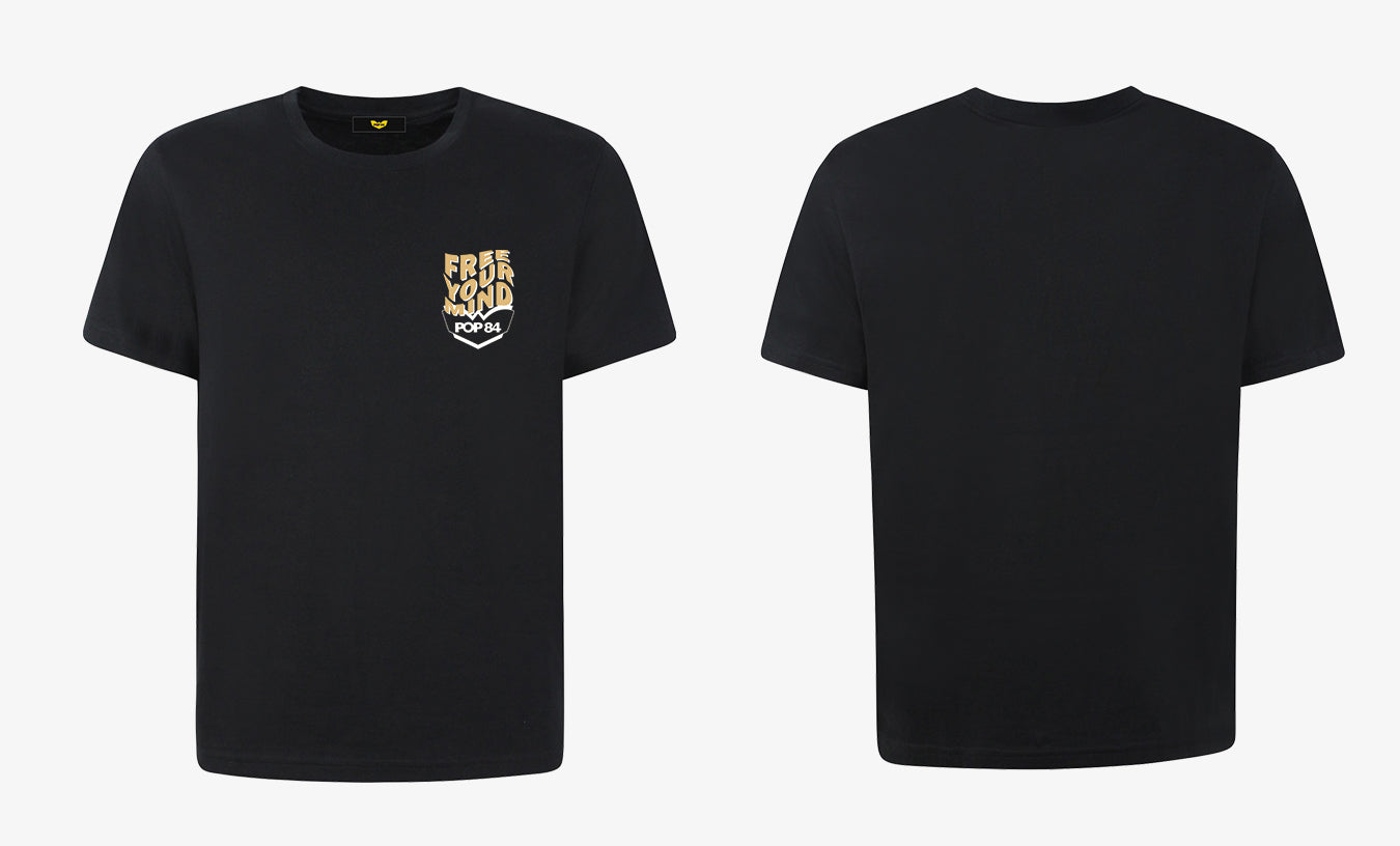 Pop84 T-shirt POP84 'Free Your Mind' Convenienza