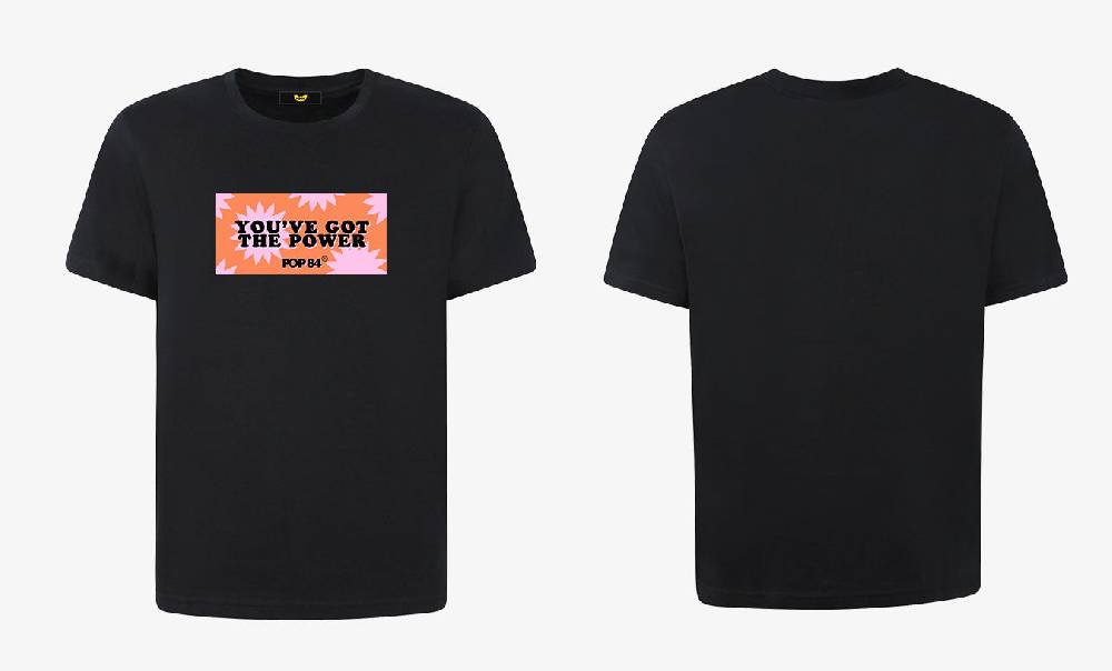 Pop84 T-shirt POP84 'You've Got The Power' Outlet