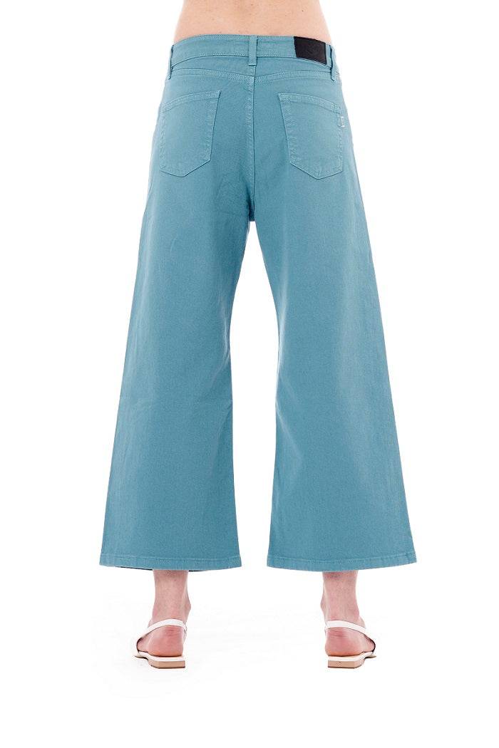 Pop84 Pantalone in bull denim over fit In Saldo