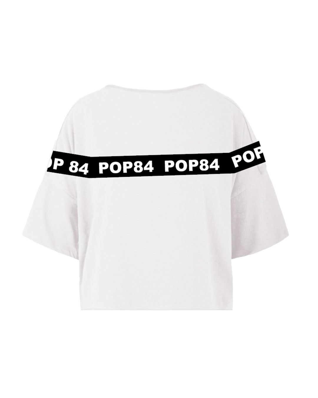Pop84 T-shirt Scritte POP84 2025