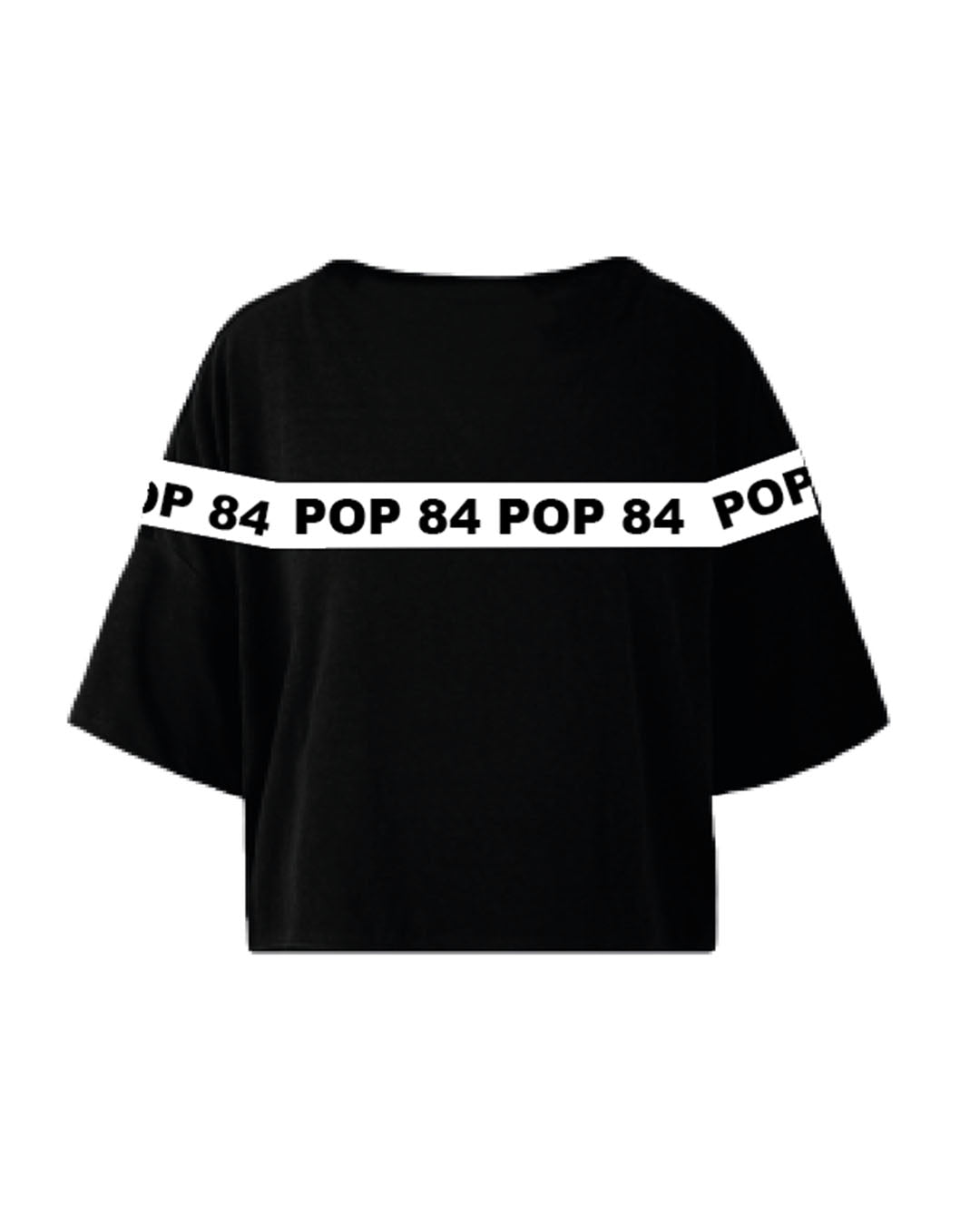 Pop84 T-shirt Scritte POP84 2025