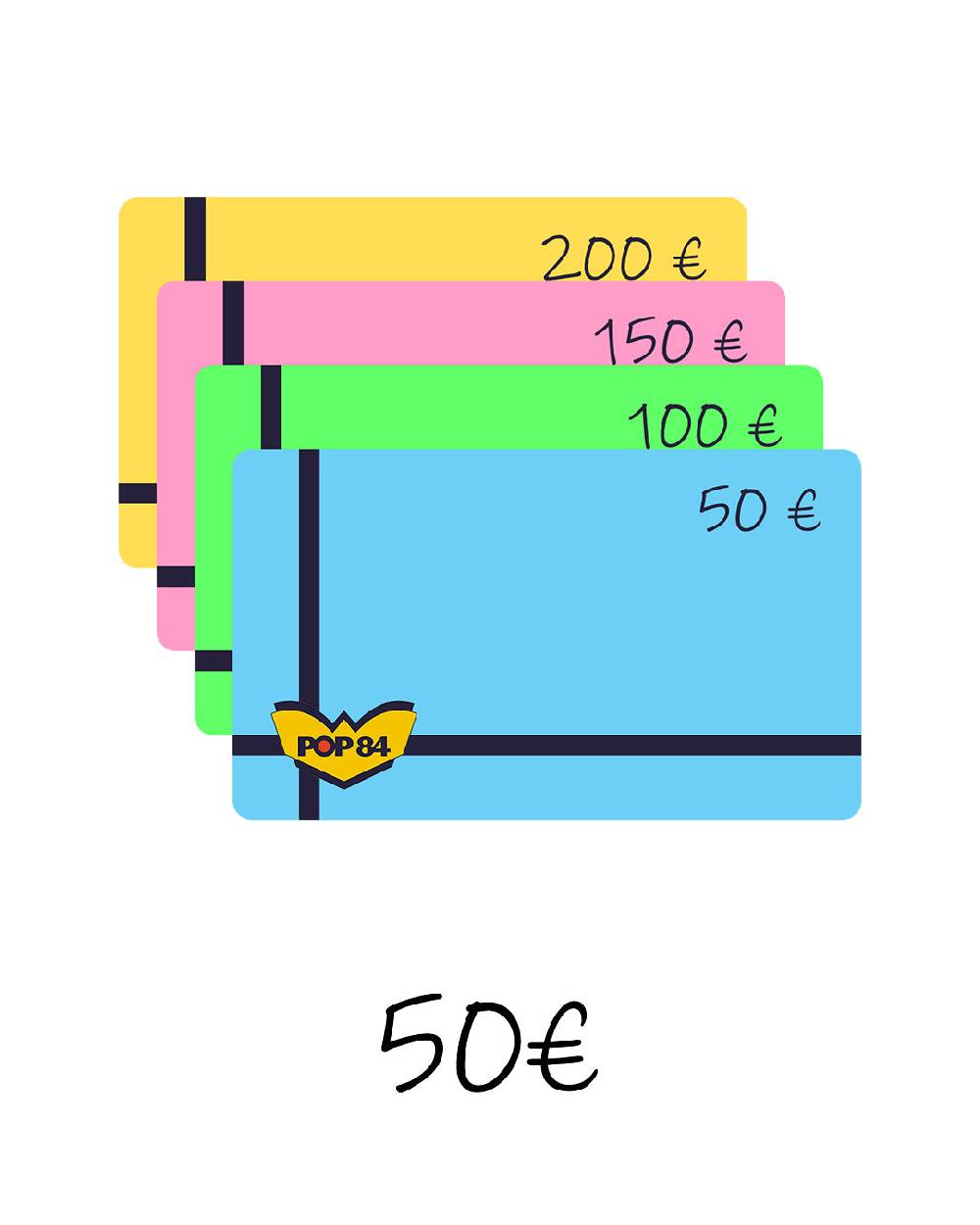 Pop84 POP84 Gift Card Vendita