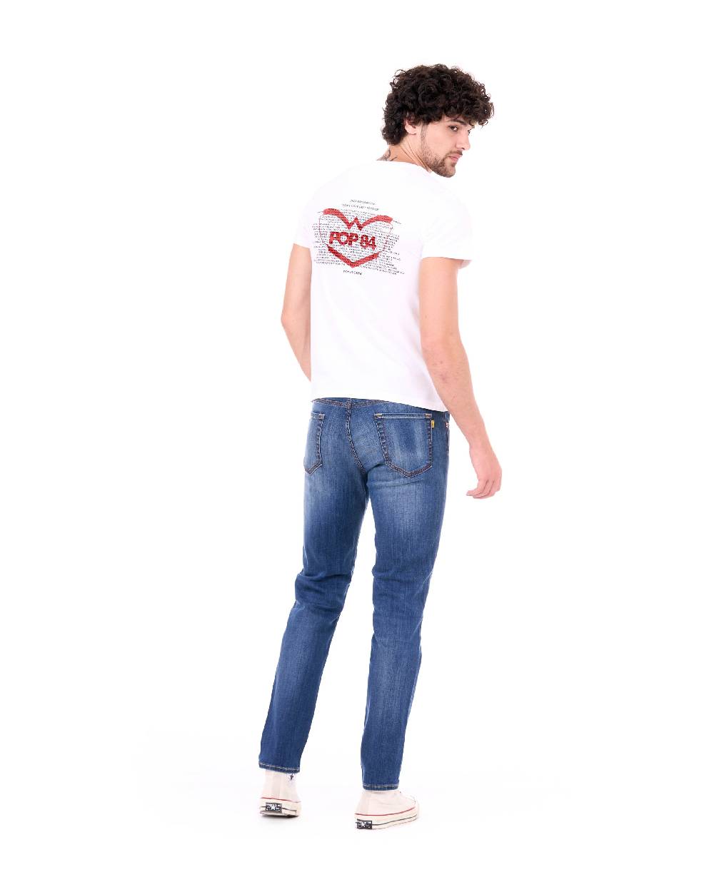 Pop84 T-shirt POP84 'Some Loves Last Forever' Negozi Online