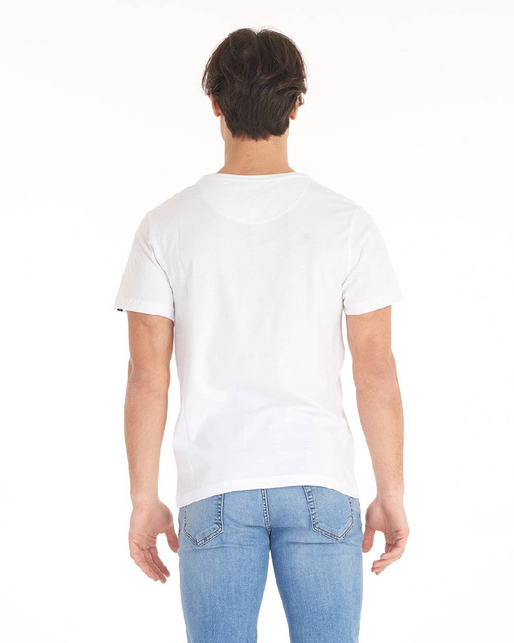 Pop84 T-shirt Logo Piccolo Gommato POP84 Vendita Calda