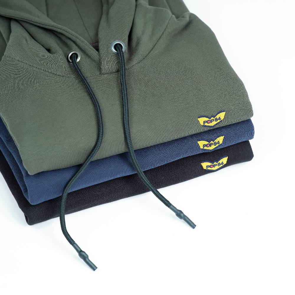 Pop84 Felpa Cappuccio Logo POP84 Moda