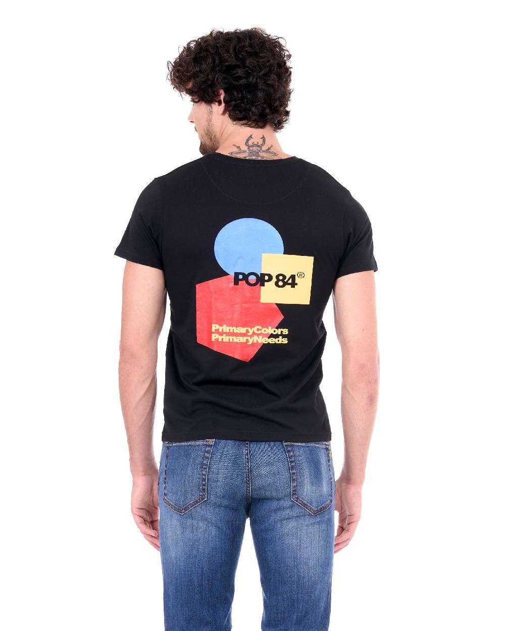Pop84 T-shirt POP84 'Primary Colors Primary Needs' Vendita