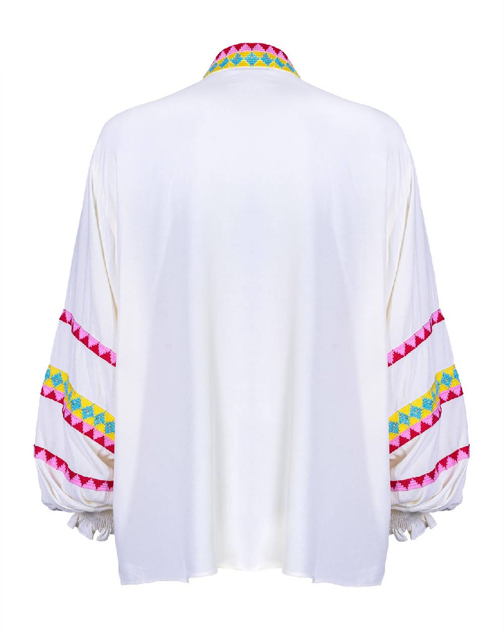 Raffaela D´Angelo Camicia con passamanerie Vendita Calda