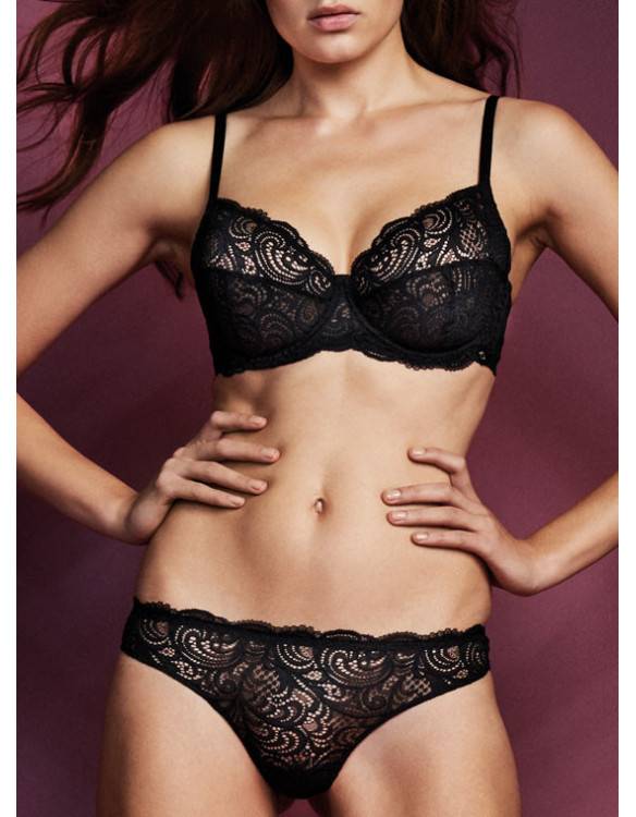 Lormar Reggiseno Sfoderato in pizzo leavers - Frizzante Sfoderato Presa