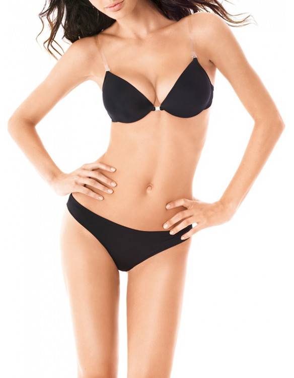 Lormar Reggiseno multiposizione Push Up Joker 18 in microfibra Moda