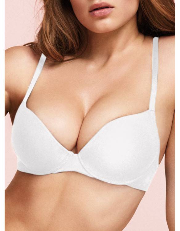 Lormar Reggiseno Push Up tessuto “Ultra Soft” - Naturale Push Consegna Veloce