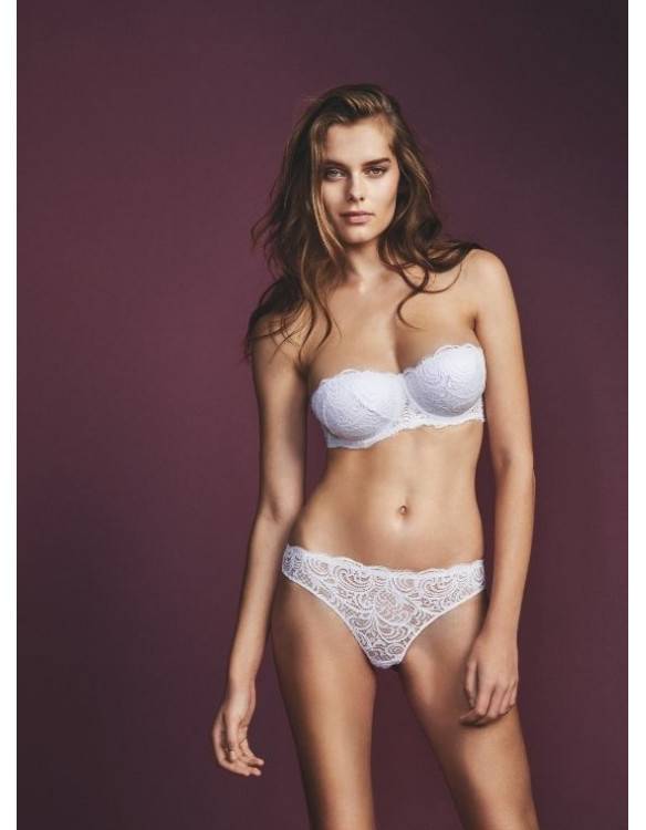 Lormar Slip in pizzo leavers - Frizzante Slip In Vendita