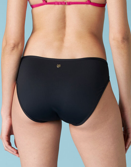 Lovable Slip da spiaggia assorbente per il ciclo flusso medio, Nero Presa