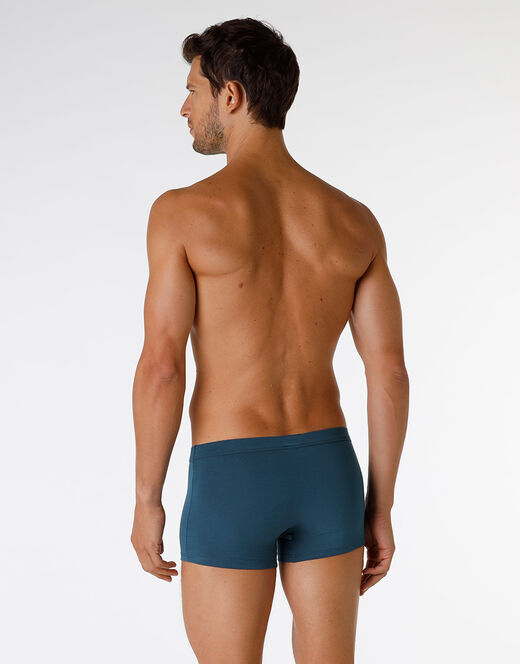 Lovable Boxer Enriched Plain Cotton Modal in cotone e modal, ottanio Negozio