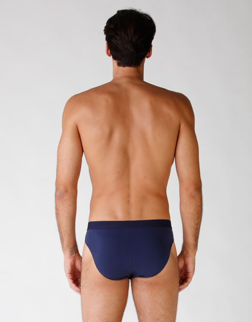Lovable Slip in cotone elasticizzato, confezione x4 blu Moda