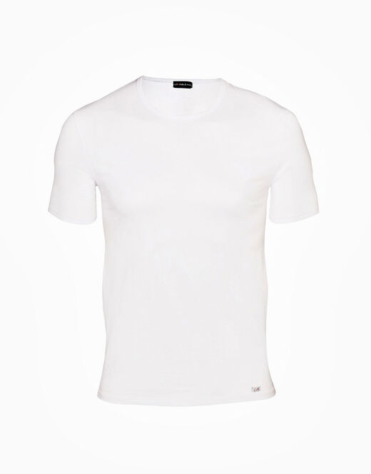 Lovable T-Shirt uomo con scollo a V profondo Supima Premium Cotton, bianco 2025