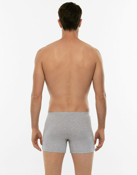 Lovable Boxer parigamba Bipack in 100% cotone Pure Cotton, grigio melange Vendita