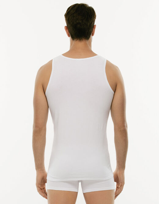 Lovable Canotta Cotton Stretch in cotone elasticizzato, bianco Promozione