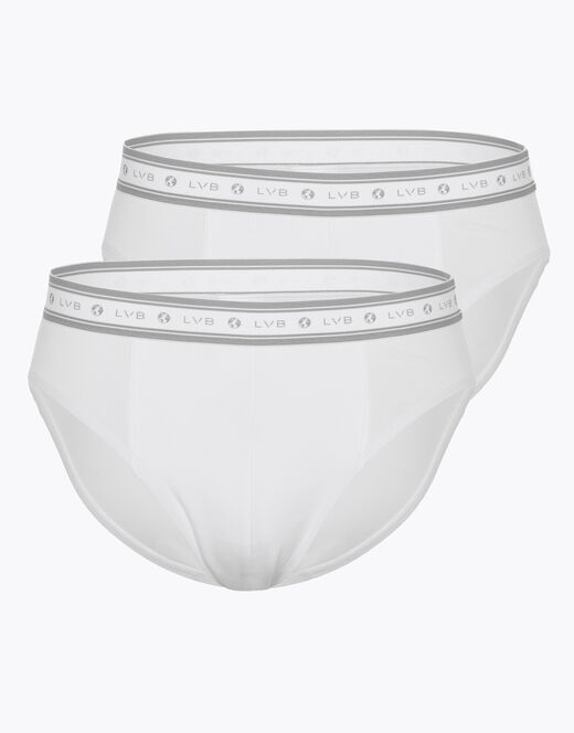 Lovable Slip bipack uomo in cotone biologico, bianco Soddisfazione Garantita
