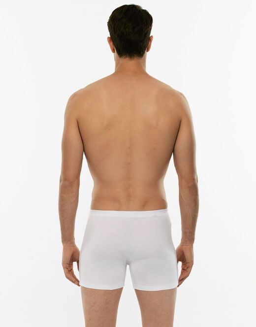 Lovable Boxer parigamba Bipack in 100% cotone Pure Cotton, bianco Consegna Veloce