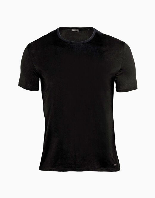 Lovable T-shirt girocollo Supima Premium Cotton in cotone elasticizzato, nero Fino Al -60%