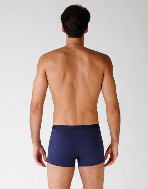 Lovable Bipack boxer in cotone elasticizzato, blu Soddisfazione Garantita