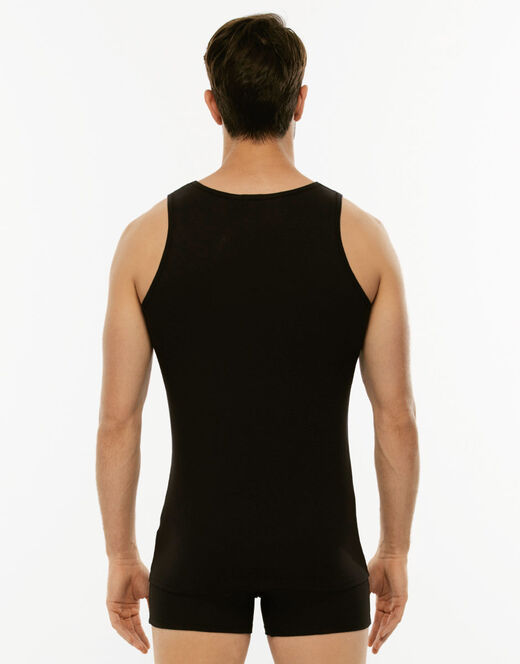 Lovable Canotta Cotton Stretch in cotone elasticizzato, nero Consegna Veloce