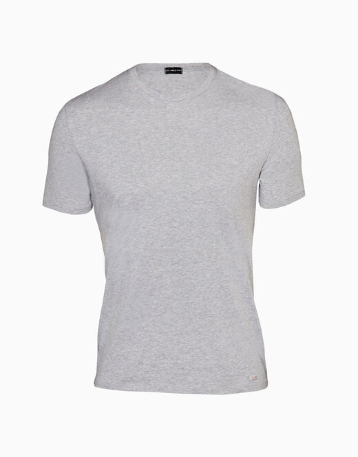 Lovable T-shirt girocollo Supima Premium Cotton in cotone elasticizzato, grigio melange Affare Del Giorno