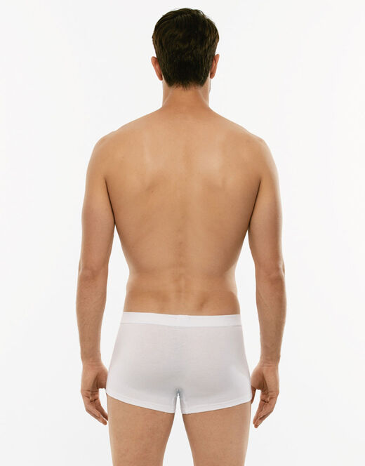 Lovable Short boxer Supima Premium Cotton, bianco Moda