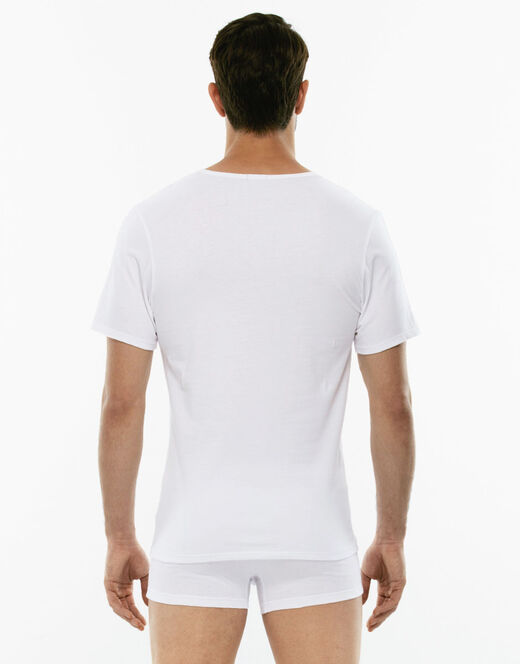 Lovable T-shirt girocollo 100% cotone Pure Cotton, bianco 2025
