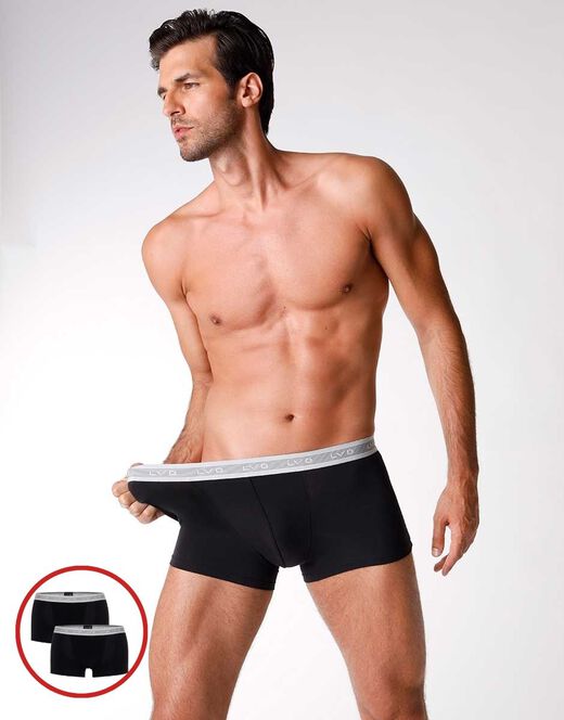 Lovable Bipack boxer uomo 3D Evolution in cotone e lycra, nero Vendita