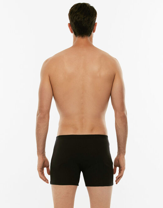 Lovable Boxer parigamba Bipack in 100% cotone Pure Cotton, nero Spedizione Gratuita