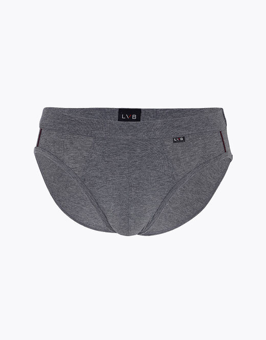 Lovable Slip in cotone Dynamic Cotton, grigio melange scuro Pezzi Unici