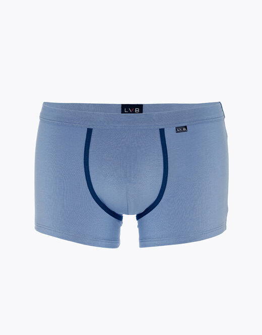 Lovable Boxer Enriched Plain Cotton Modal in cotone e modal, azzurro polvere Soddisfazione Garantita