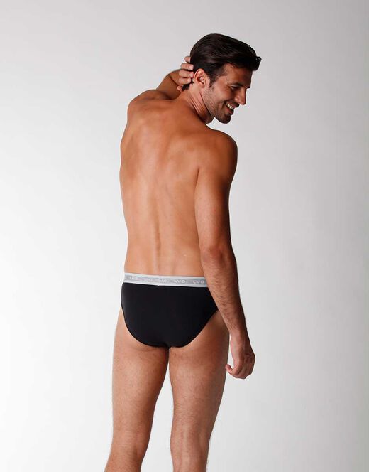 Lovable Bipack slip uomo 3D Evolution in jersey cotone e lycra, nero Negozi Online